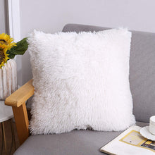 Load image into Gallery viewer, Faux Fur Plushy Throw Pillow